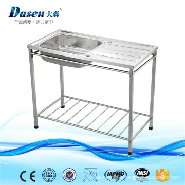 Best Restaurant Stainless Steel Kitchen Work Table with sink for Israel Kitchen Furniture